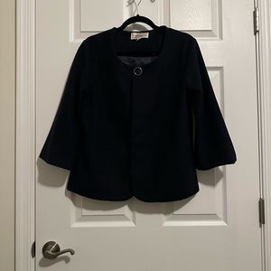 ❄️Vintage Francesca’s navy wool blend jacket